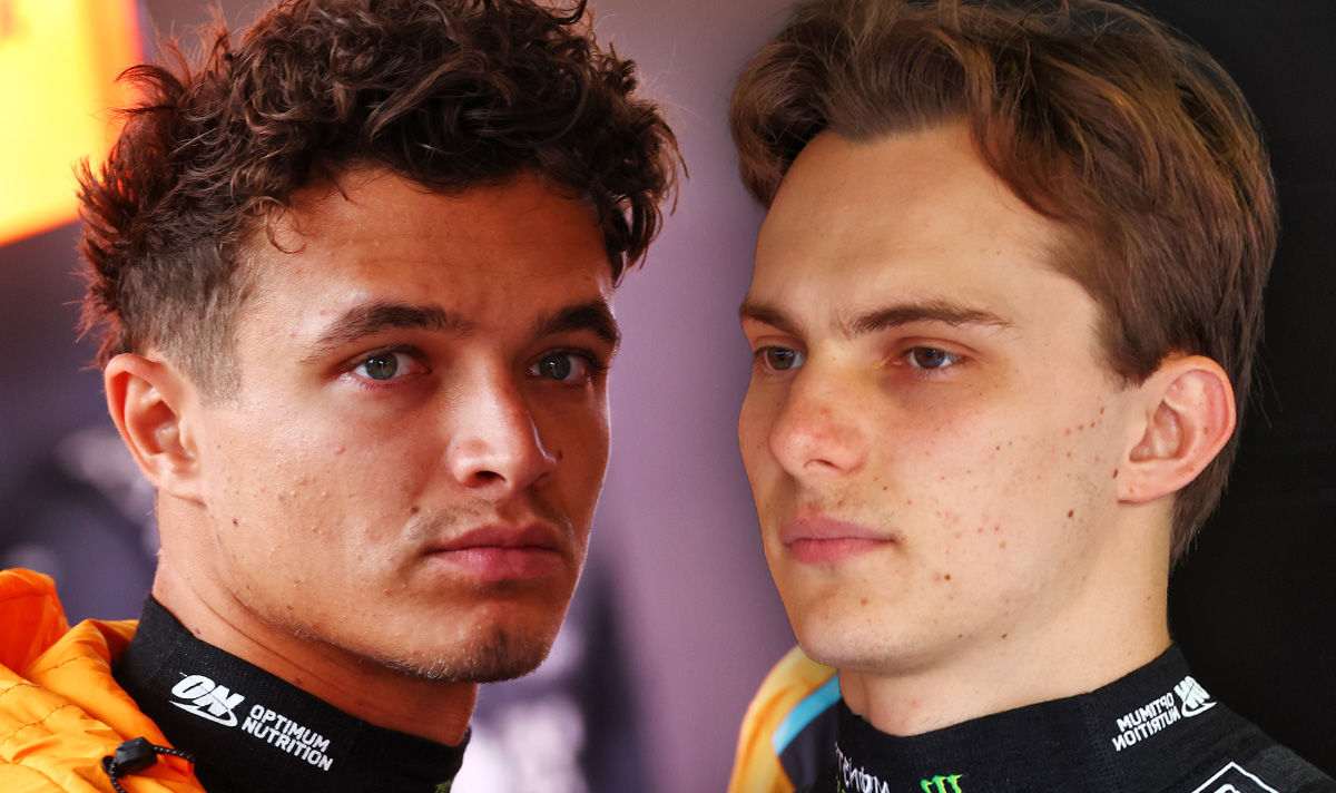 Lando Norris and Oscar Piastri