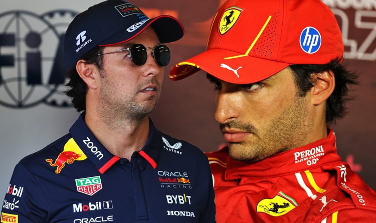 Sergio Perez and Carlos Sainz