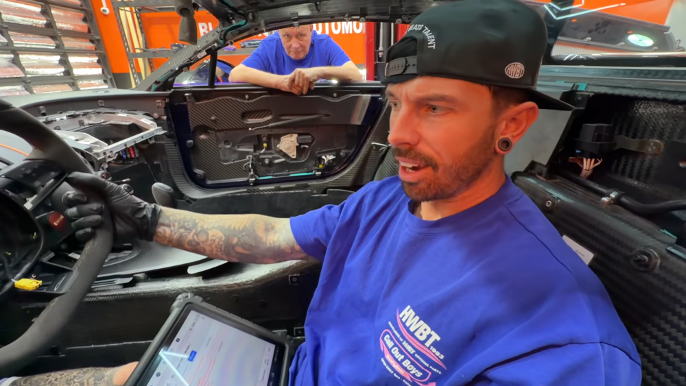 Close-up clears suspected casing damage (Picture: YouTube)