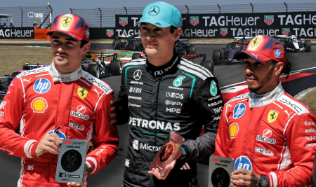 Russell leads Chinese GP sprint race