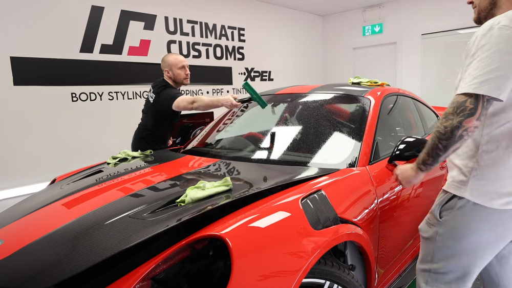 Lighting upgrades installed to make the car road legal (Picture: Chris Slix)