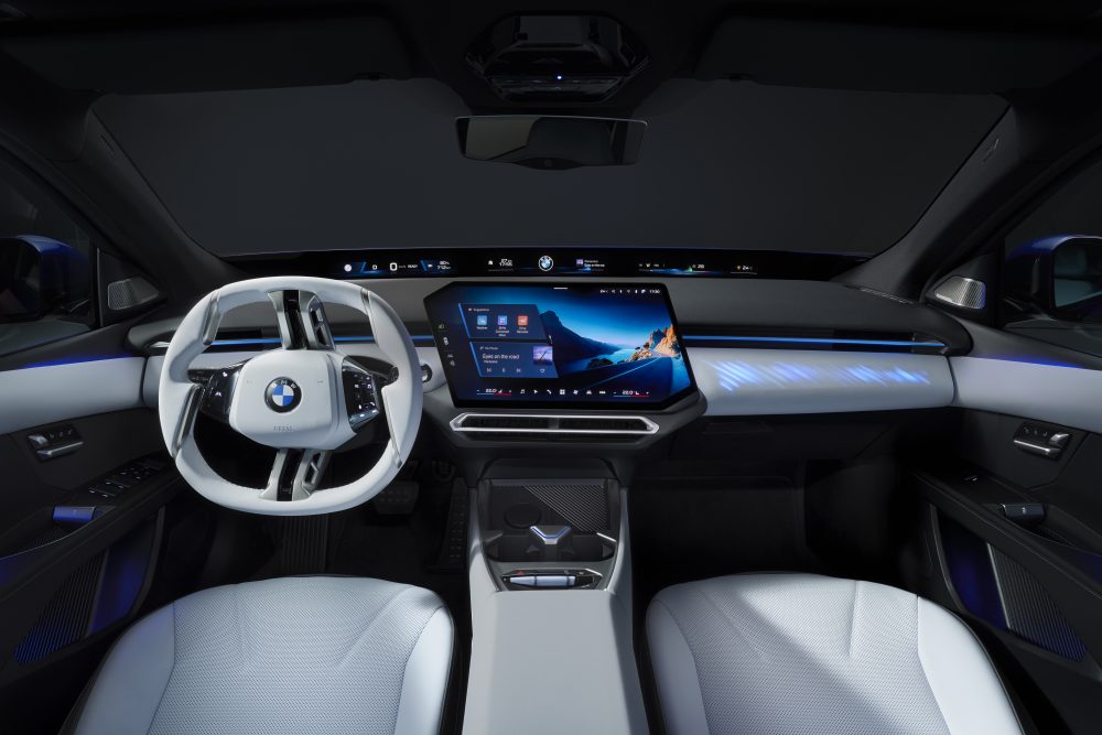 Interior showcases Panoramic iDrive system (Picture: BMW)