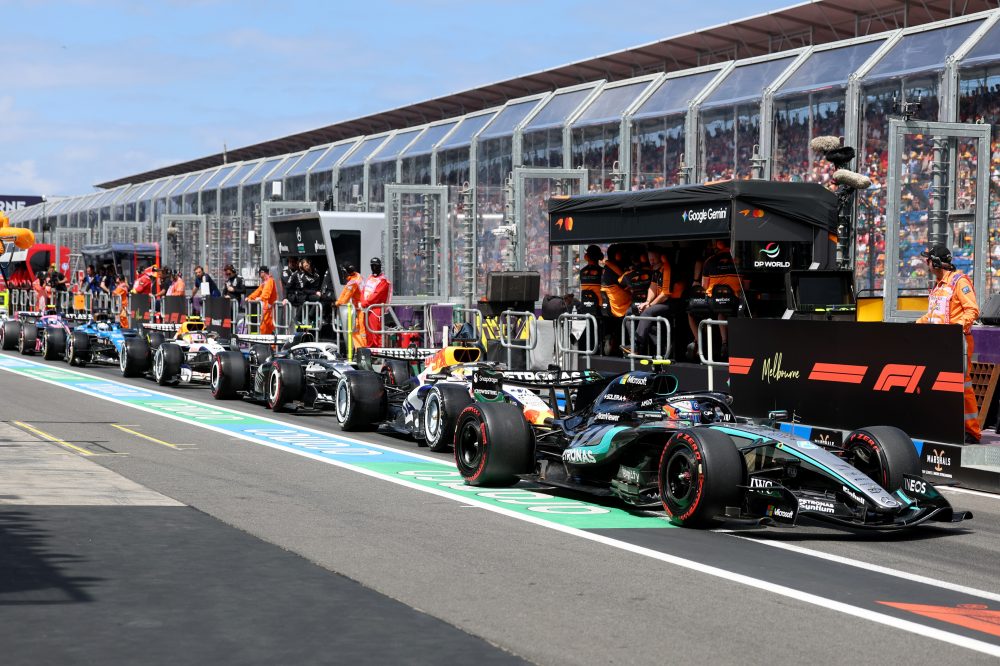 Mercedes celebrates front-row lockout in Melbourne 