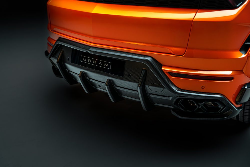 Rear diffuser and stacked spoiler design (Picture: Urban Automotive)