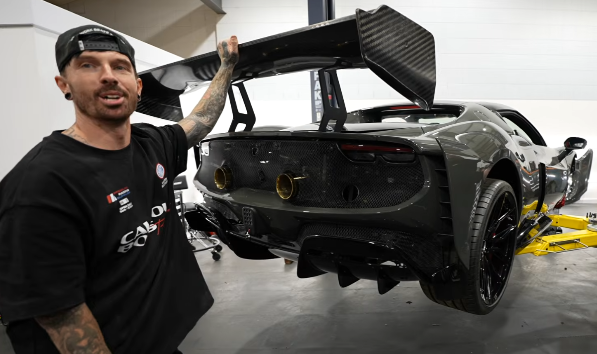 Ferrari 296 GTB rebuild project continues