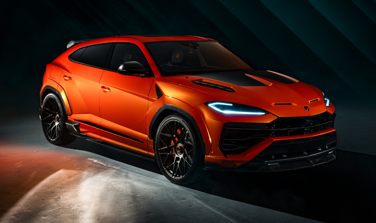 Lamborghini Urus SE Widetrack front splitter detail (Picture: Urban Automotive)