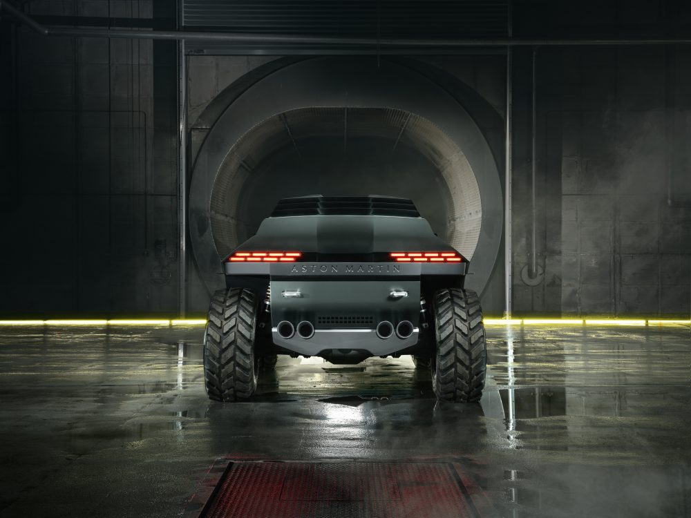 Military-inspired design created for Modern Warfare 4. (Picture: Aston Martin)