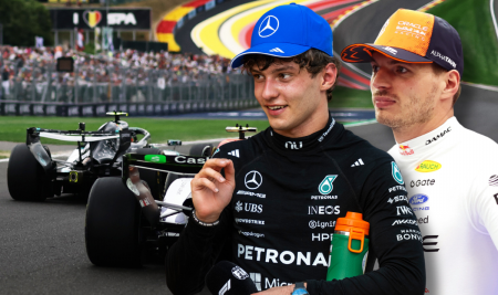 Kimi Antonelli BEATS Red Bull tactics for pole at Belgian Grand Prix Kimi Antonelli celebrates Belgian Grand Prix pole (Picture: Getty Images / Red Bull Content Pool)
