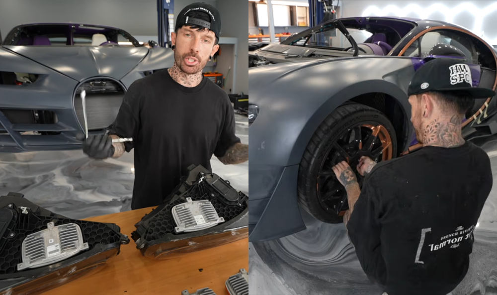 Mat Armstrong gets ROASTED over $700K body kit on Bugatti Chiron