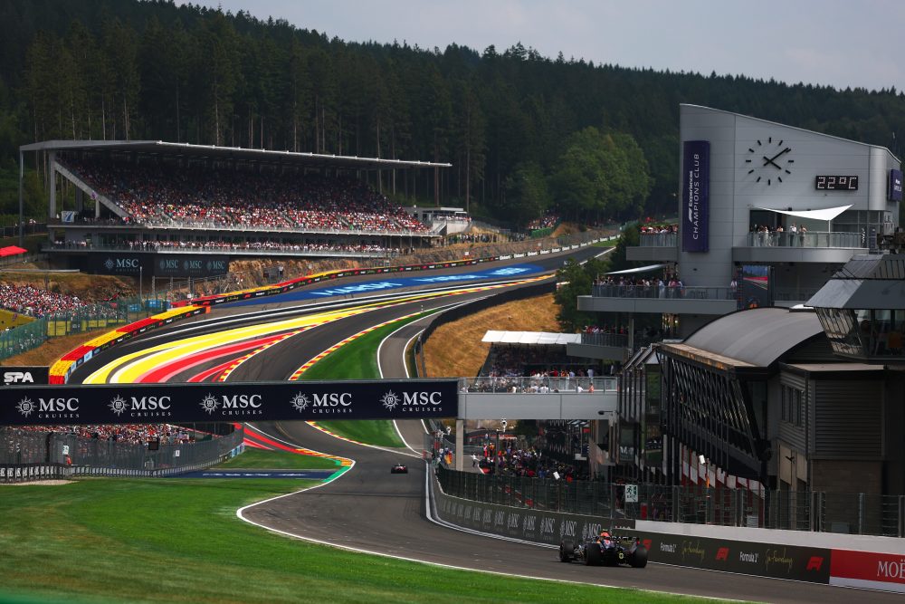 Red Bull used Isack Hadjar for a slipstream.