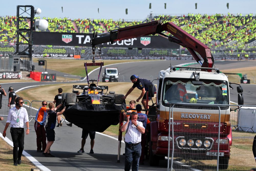 Red Bull driver retired from British Grand Prix